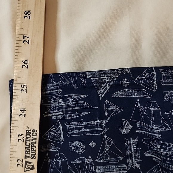 Ralph Lauren Navy Sail Boat Pants - Size 14P - Picture 6 of 6